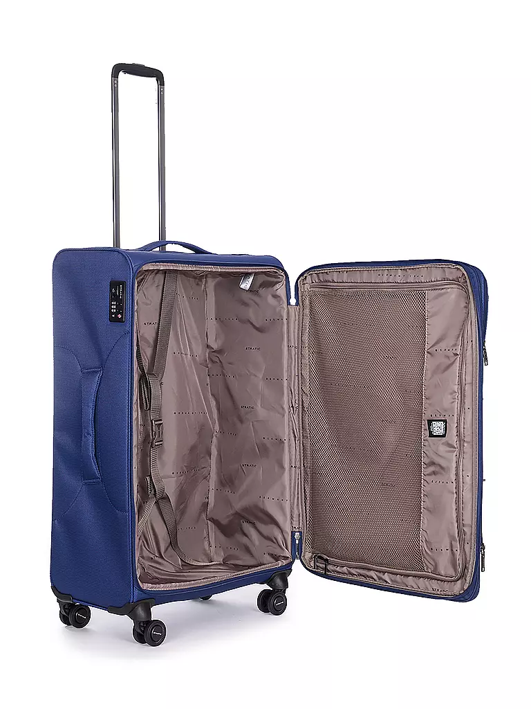 STRATIC | Trolley weich LIGHT Large 75cm dark blue  | dunkelblau