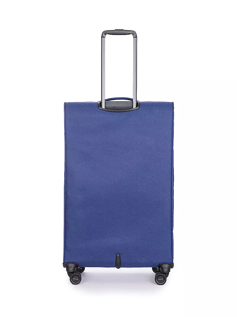 STRATIC | Trolley weich LIGHT Large 75cm dark blue | schwarz