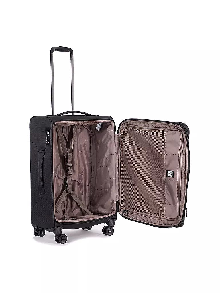 STRATIC | Trolley weich LIGHT M 65cm black | mint