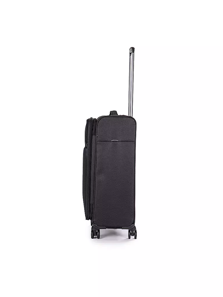 STRATIC | Trolley weich LIGHT M 65cm black | schwarz