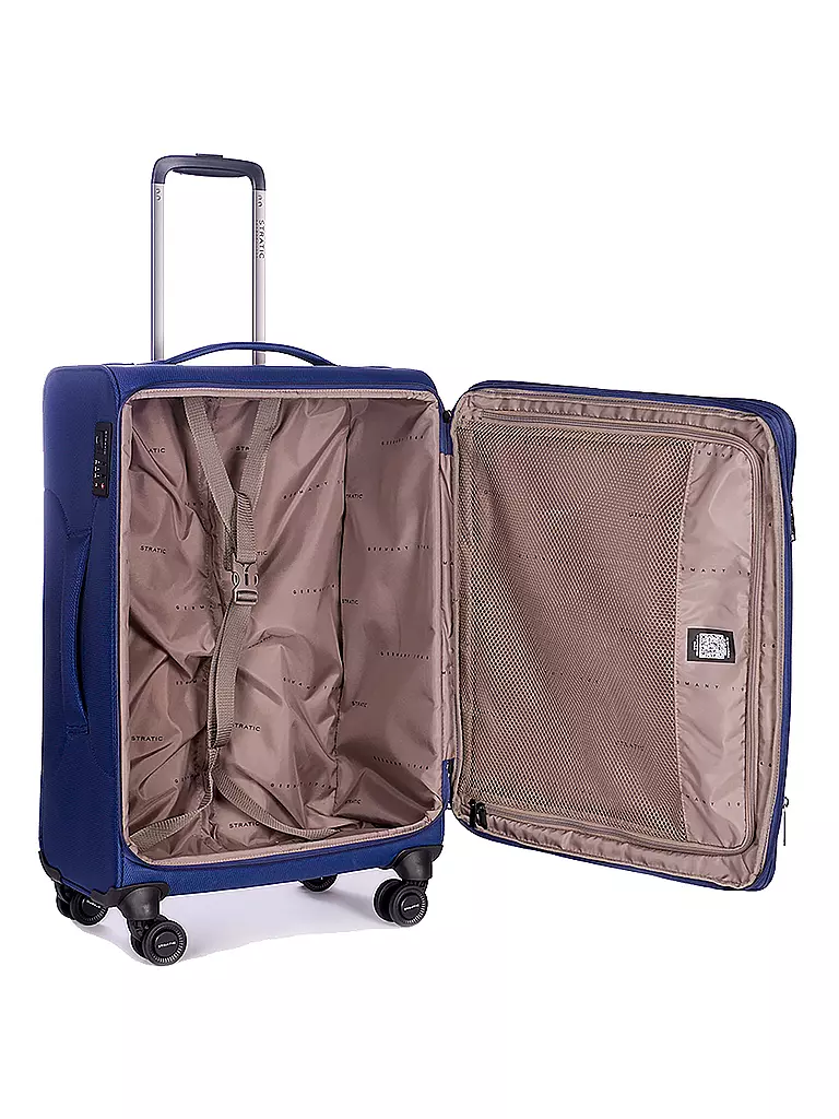 STRATIC | Trolley weich LIGHT Medium 65cm dark blue  | dunkelblau