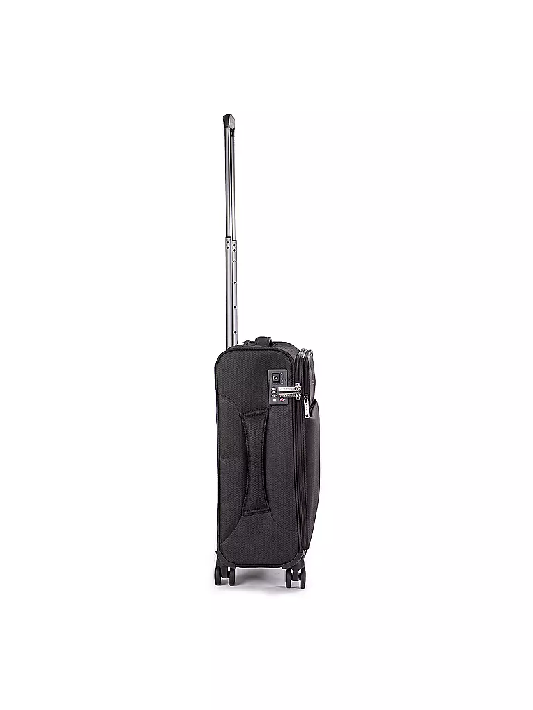 STRATIC | Trolley weich LIGHT S 55cm black | schwarz