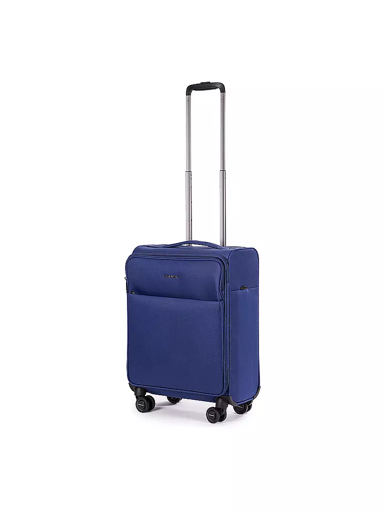 STRATIC | Trolley weich LIGHT Small 55cm dark blue  | dunkelblau