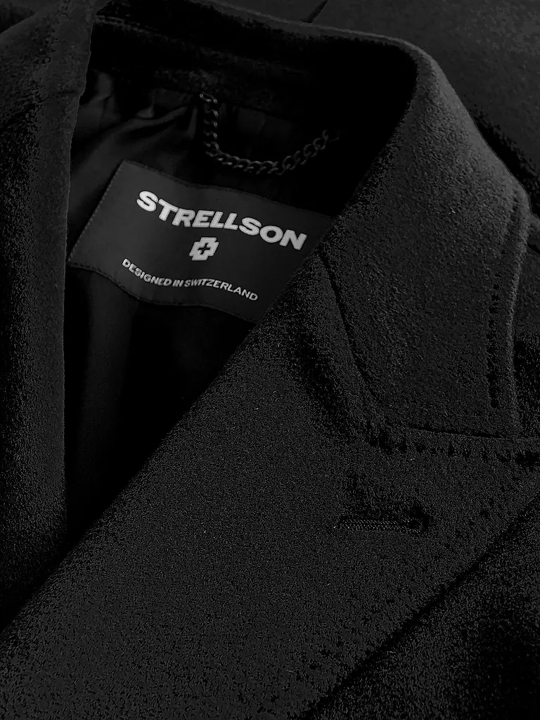 STRELLSON | Wollmantel PARK LANE | schwarz