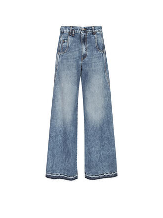 TELA | Jeans Wide Leg TABACCO