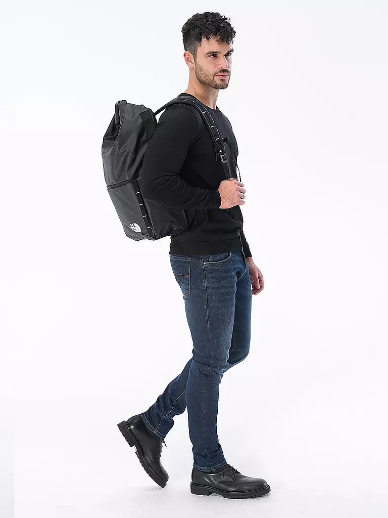 THE NORTH FACE | Rucksack BASE CAMP ROLLTOP VOYAGER | schwarz