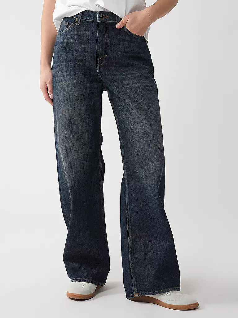 TIGER OF SWEDEN | Jeans Wide Leg UNIA | dunkelblau