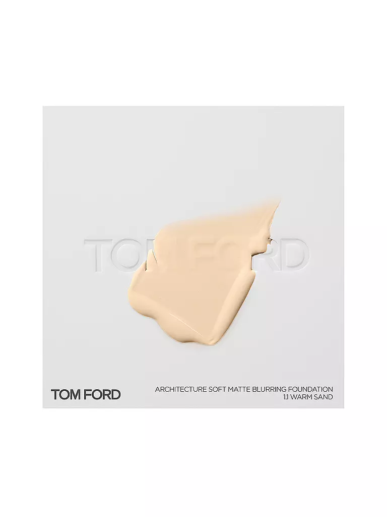 TOM FORD BEAUTY | Architecture Soft Matte Foundation  (1.1 Warm Sand) | camel