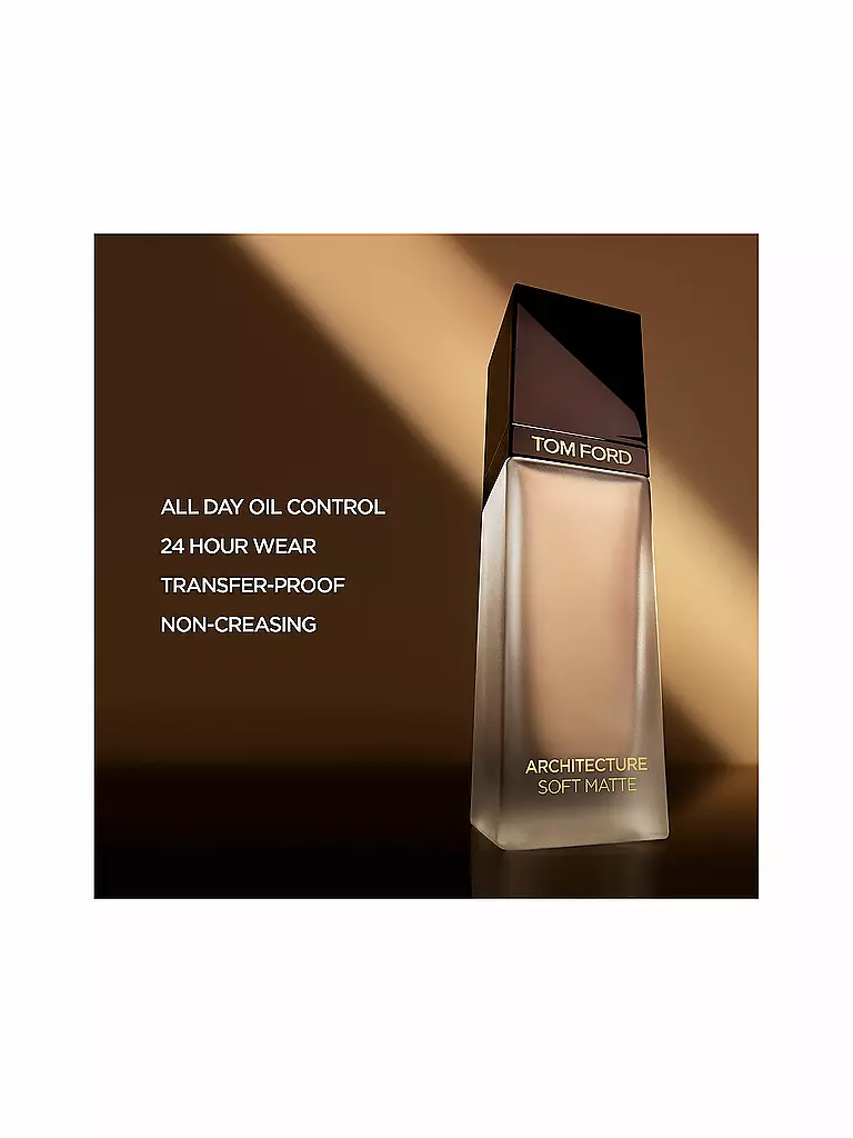 TOM FORD BEAUTY | Architecture Soft Matte Foundation  (3.7 Champagne) | hellbraun