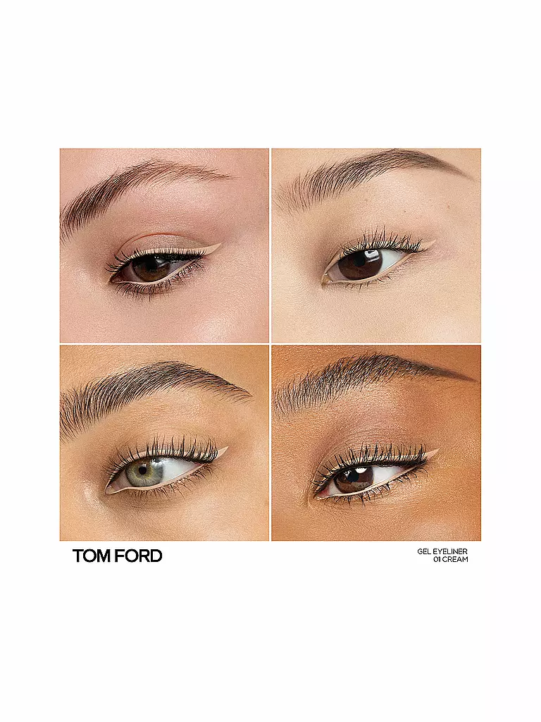 TOM FORD BEAUTY | Runway Look Gel Eye Liner (01 Cream) | camel