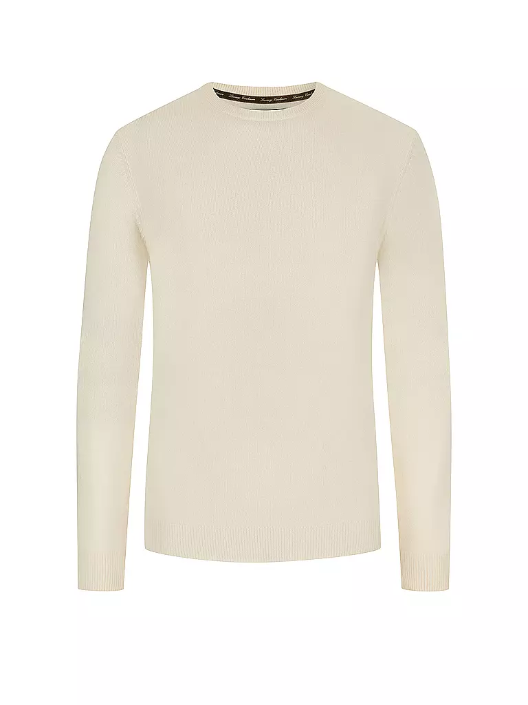 TOM RUSBORG | Kaschmir Pullover  | weiss