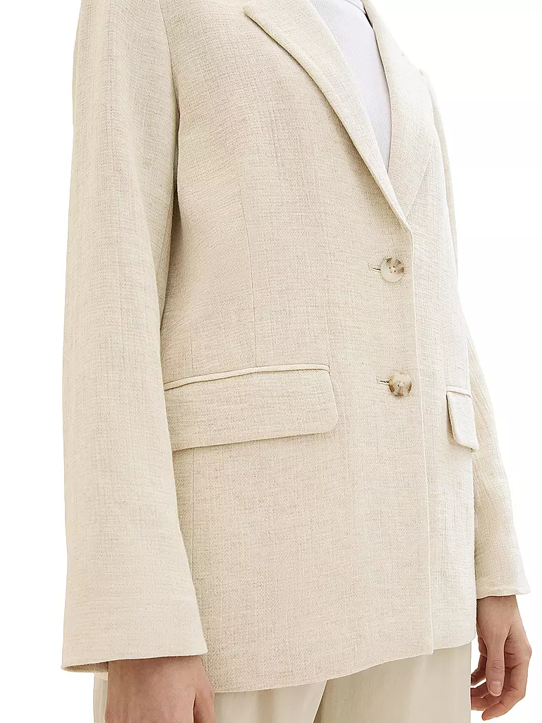 TOM TAILOR | Blazer  | beige