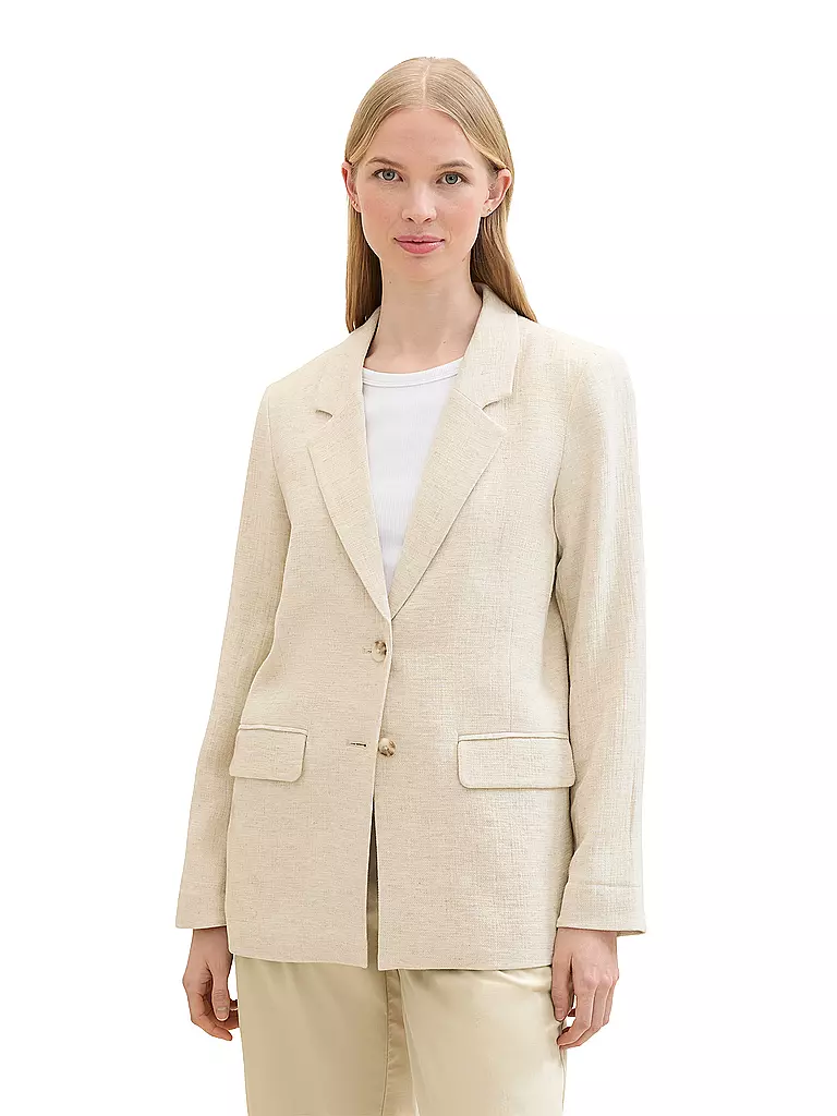 TOM TAILOR | Blazer  | beige