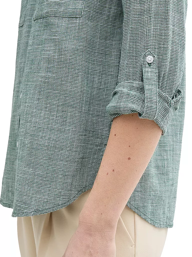 TOM TAILOR | Bluse  | grün