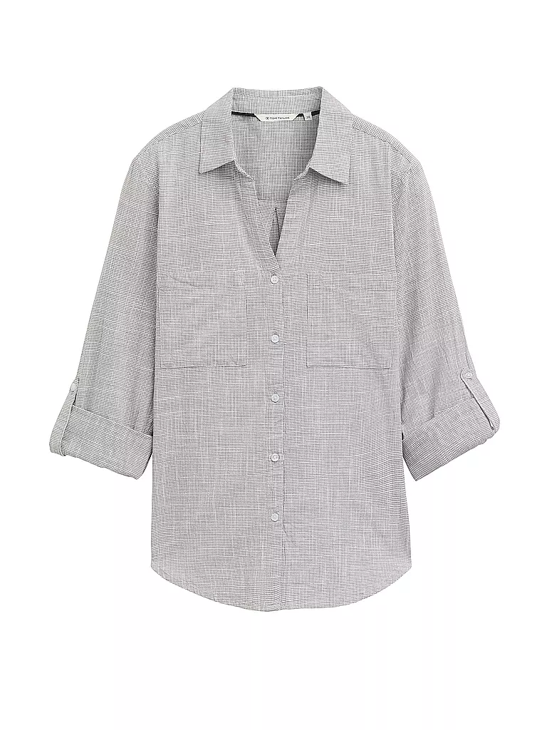 TOM TAILOR | Bluse | grau