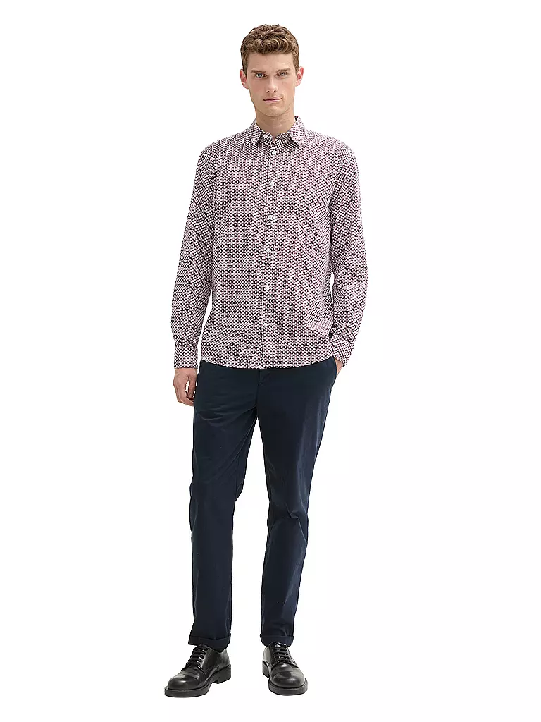 TOM TAILOR | Hemd Regular Fit | weiss