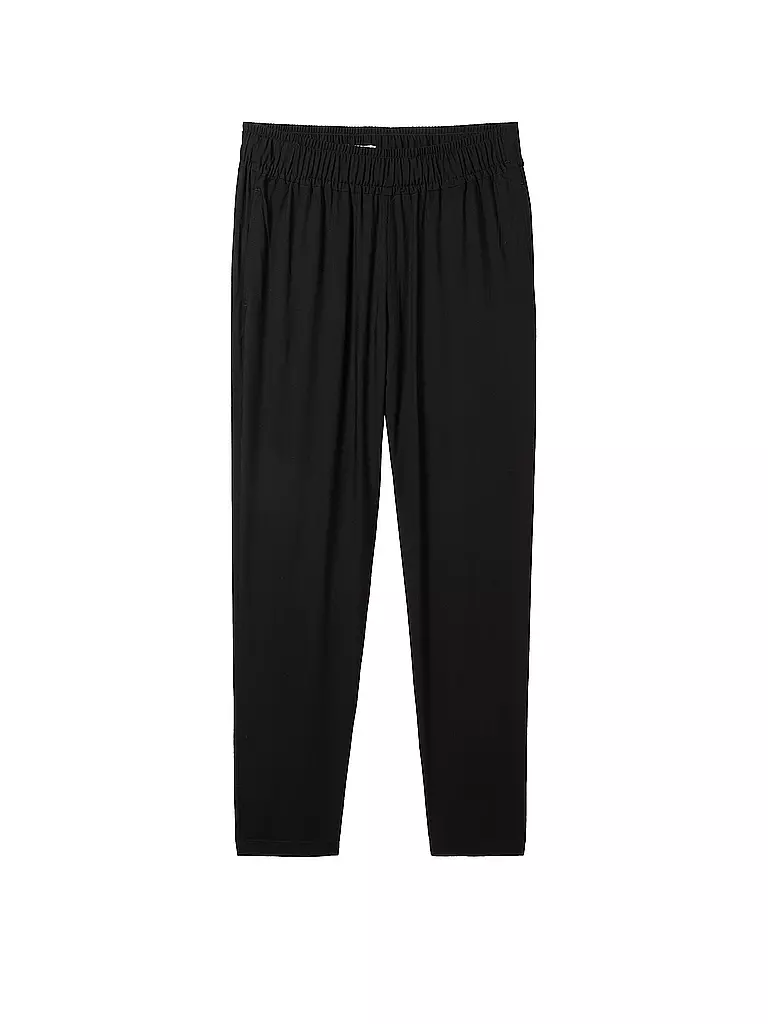 TOM TAILOR | Hose Jogging Fit  | schwarz