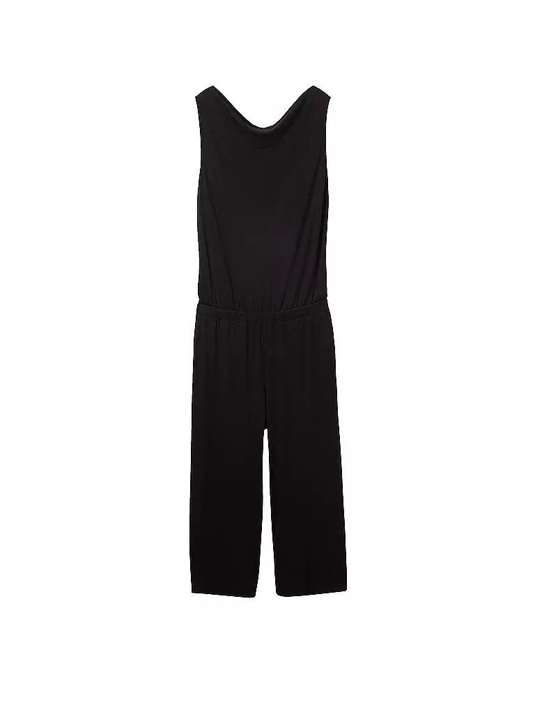 TOM TAILOR | Jumpsuit | schwarz