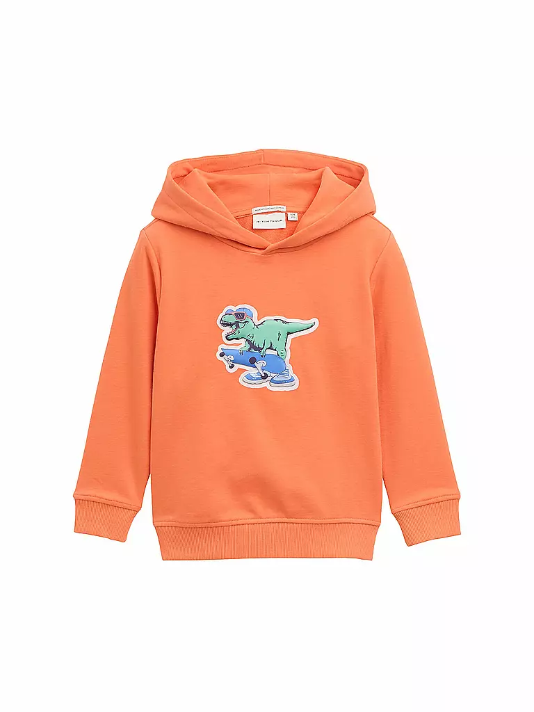 TOM TAILOR | Jungen Kapuzensweater - Hoodie  | orange