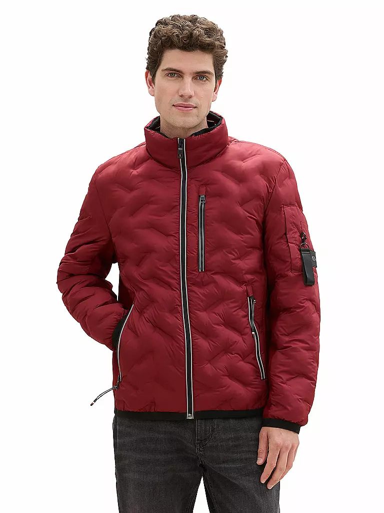 TOM TAILOR | Leichtsteppjacke | rot