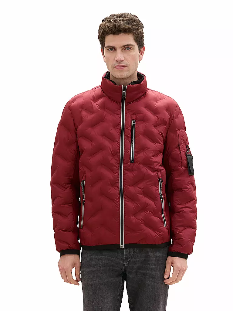 TOM TAILOR | Leichtsteppjacke | rot