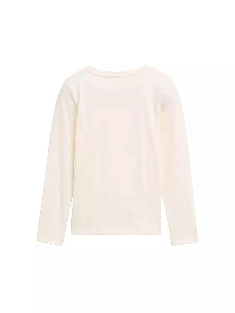 TOM TAILOR | Mädchen Langarmshirt  | creme