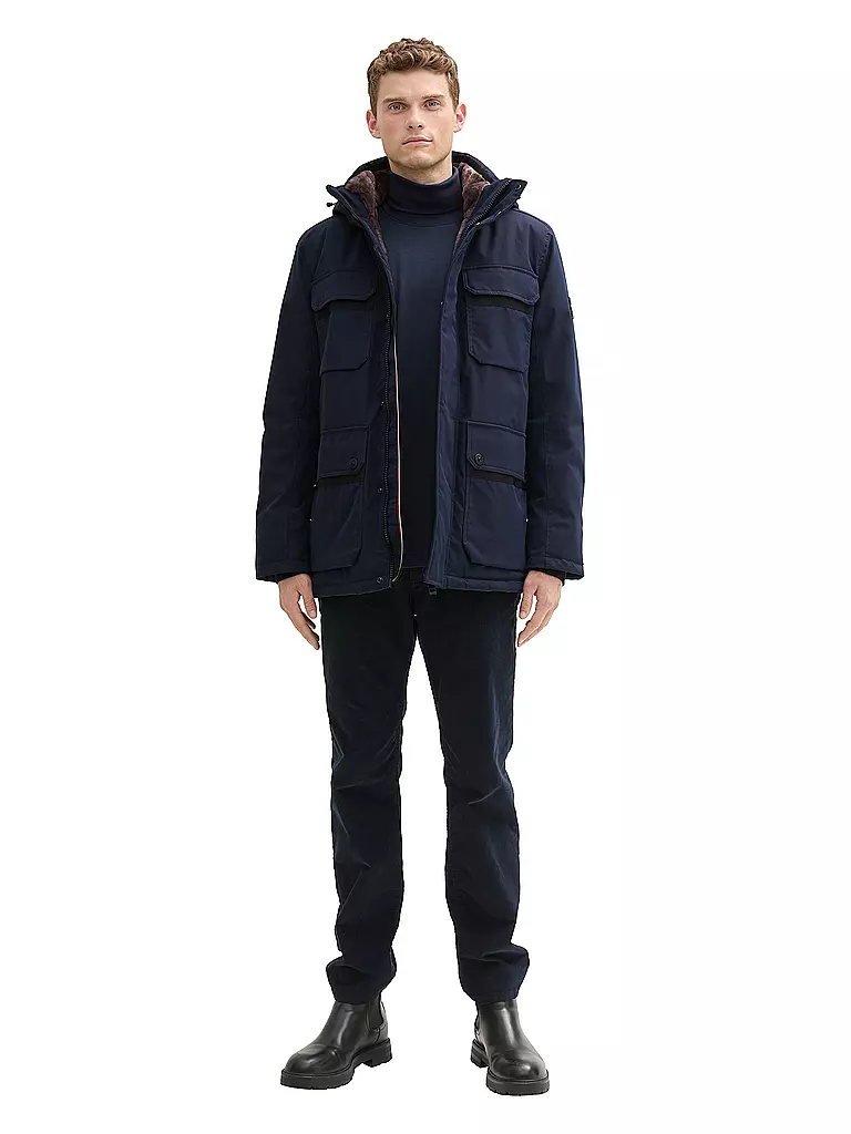 TOM TAILOR | Parka | dunkelblau