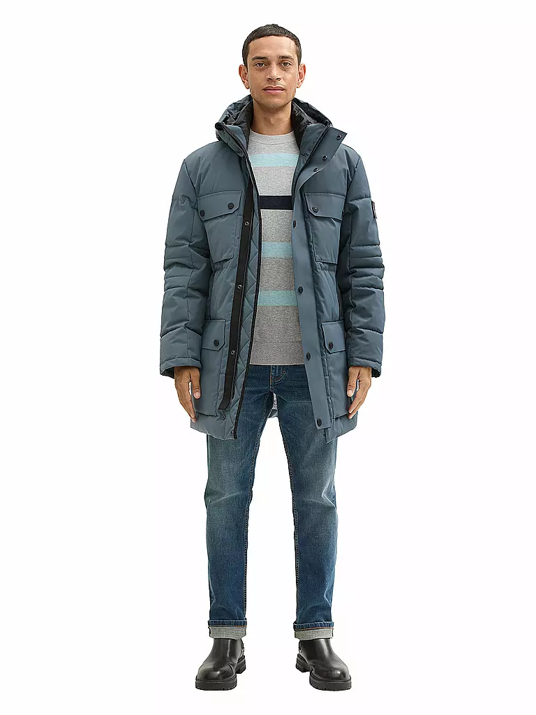 TOM TAILOR | Parka | blau