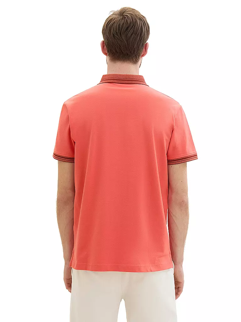 TOM TAILOR | Poloshirt  | rot