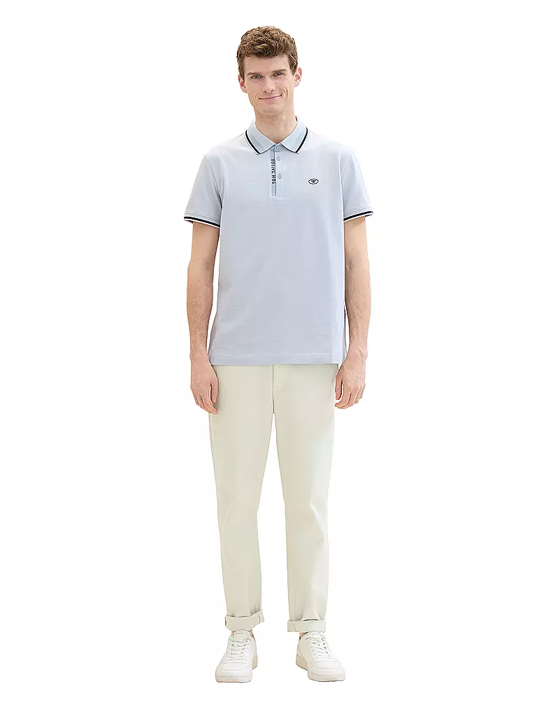 TOM TAILOR | Poloshirt | grau