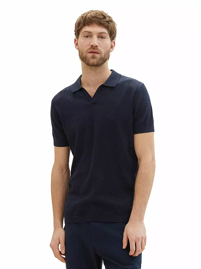 TOM TAILOR | Poloshirt | dunkelblau