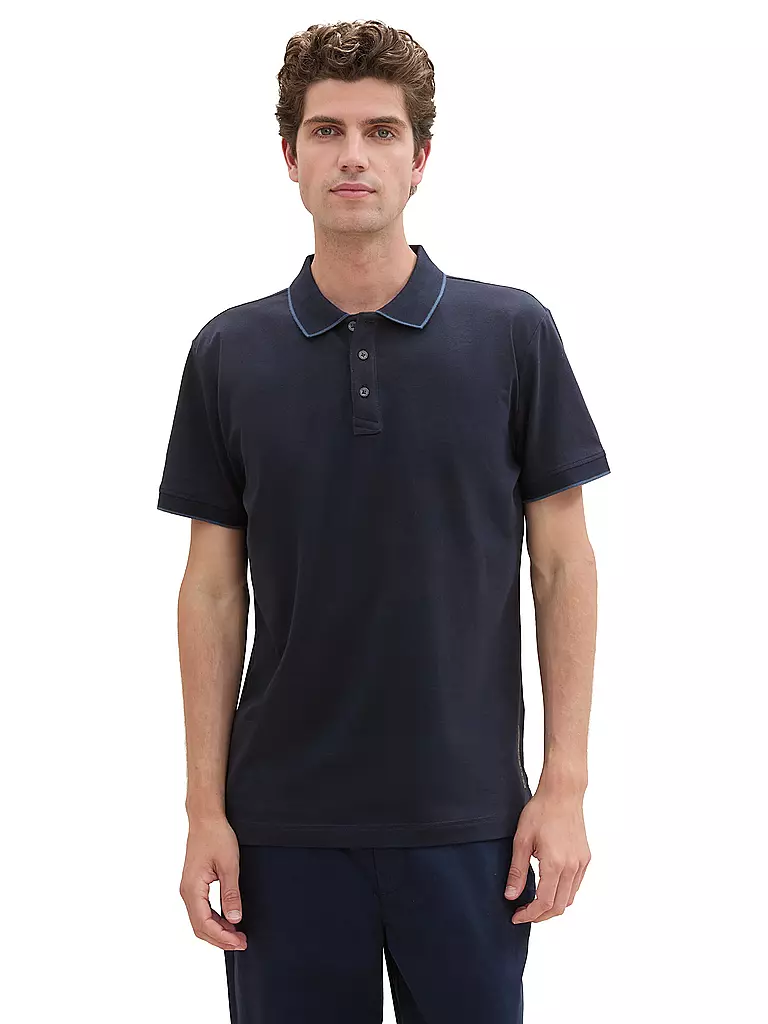 TOM TAILOR | Poloshirt | dunkelblau