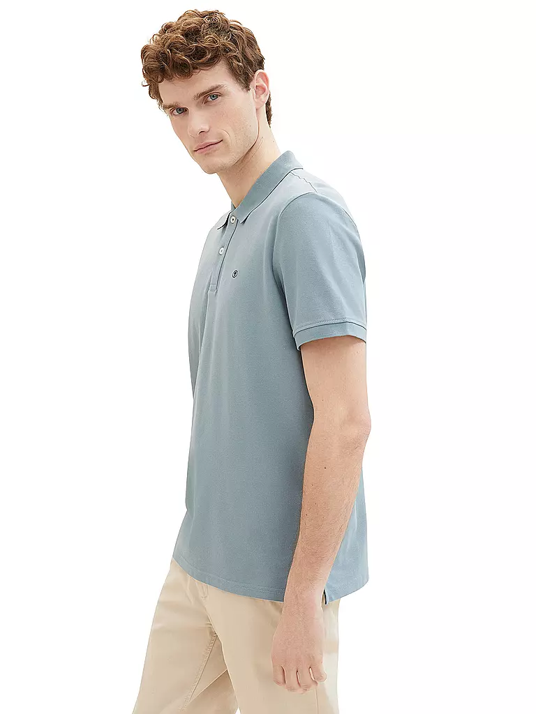 TOM TAILOR | Poloshirt | grau