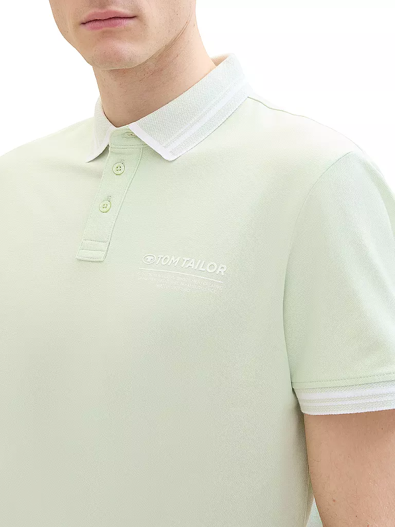 TOM TAILOR | Poloshirt | hellblau