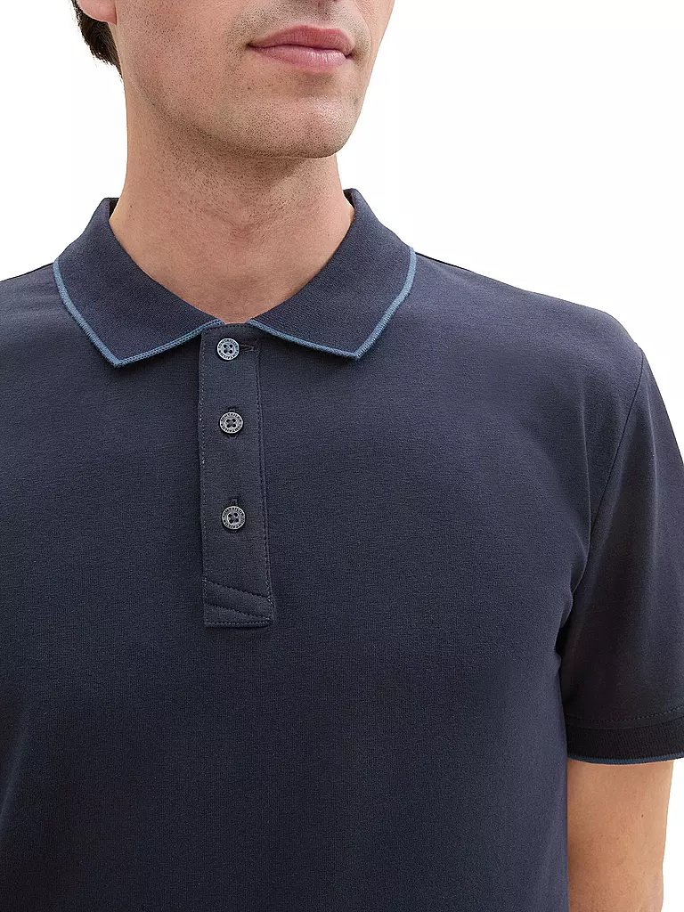 TOM TAILOR | Poloshirt | dunkelblau