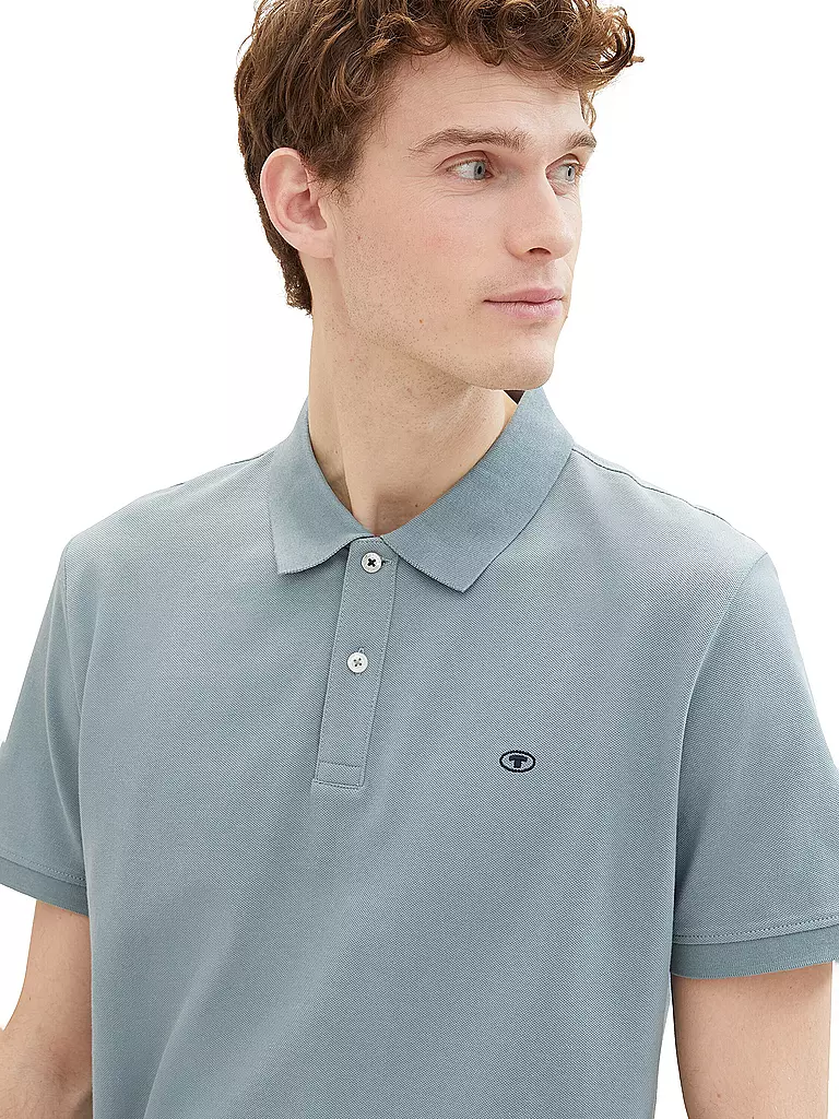 TOM TAILOR | Poloshirt | grau