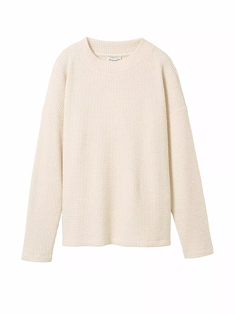 TOM TAILOR | Pullover  | creme