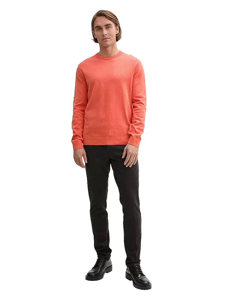 TOM TAILOR | Pullover  | rot