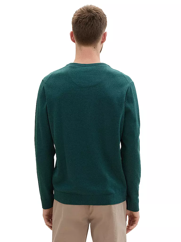 TOM TAILOR | Pullover  | grün