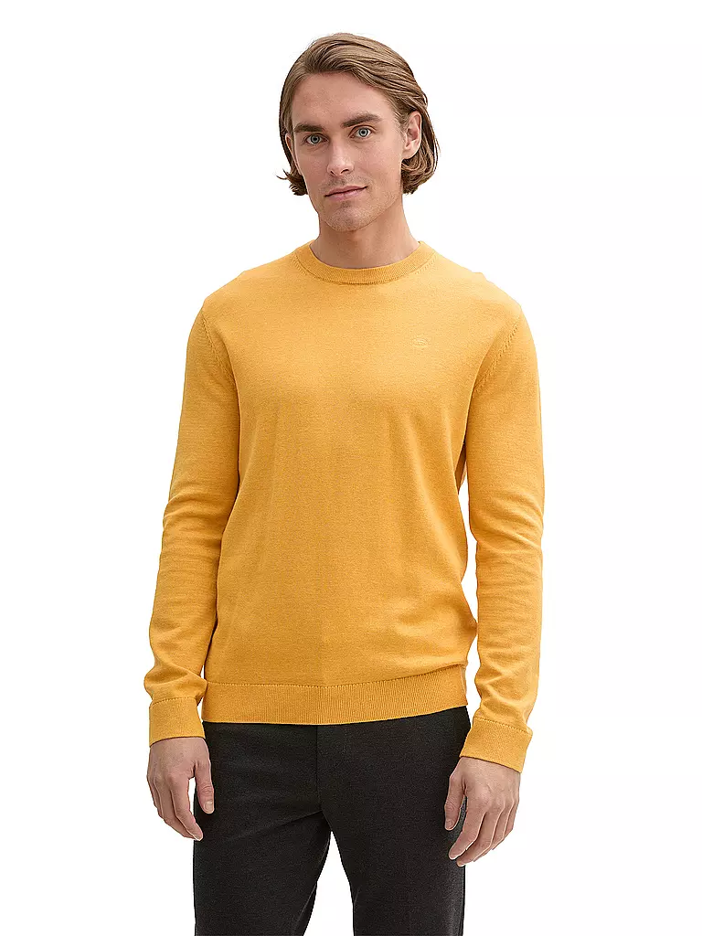 TOM TAILOR | Pullover  | gelb