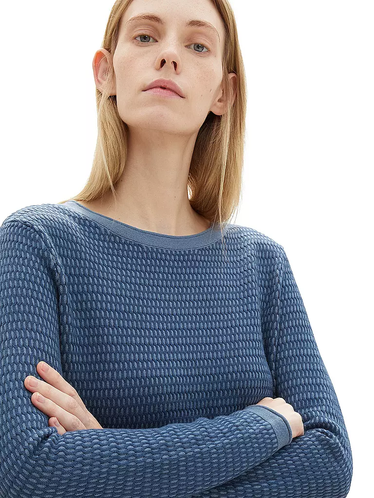 TOM TAILOR | Pullover  | blau