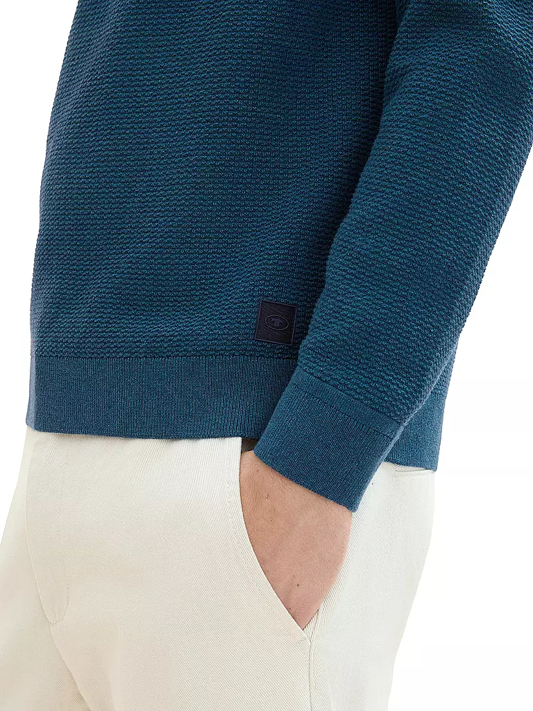 TOM TAILOR | Pullover  | petrol