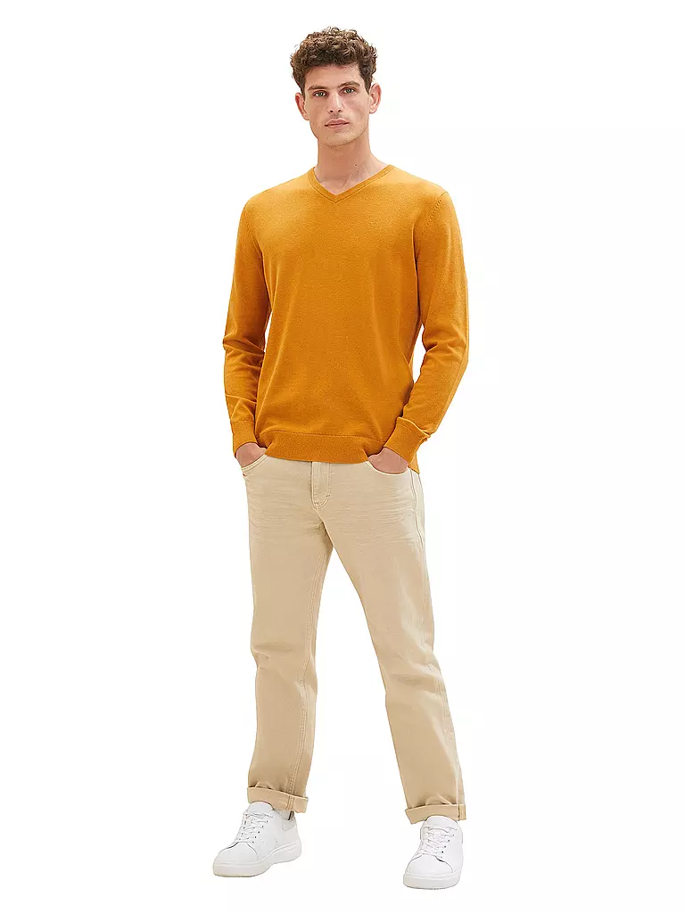 TOM TAILOR | Pullover | orange