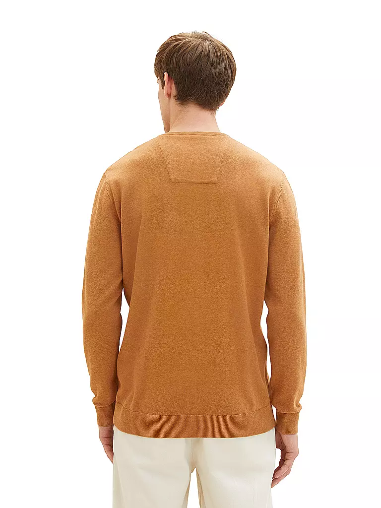 TOM TAILOR | Pullover | dunkelrot