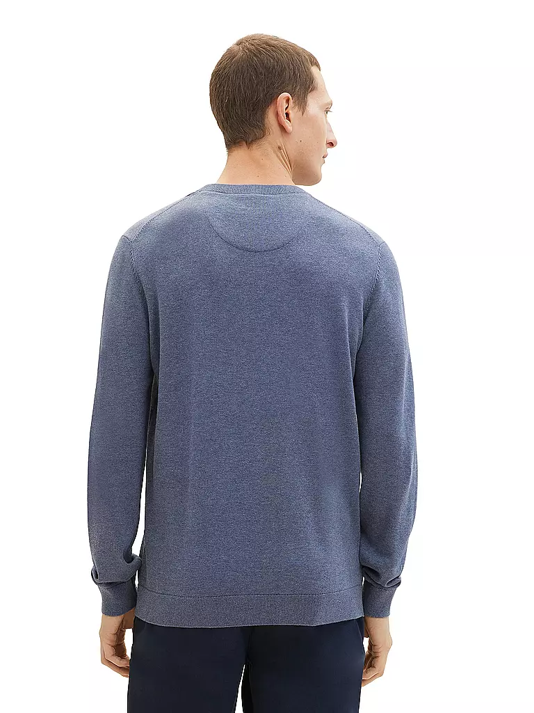 TOM TAILOR | Pullover | dunkelblau