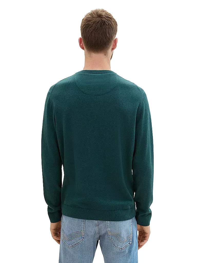 TOM TAILOR | Pullover | dunkelgrün