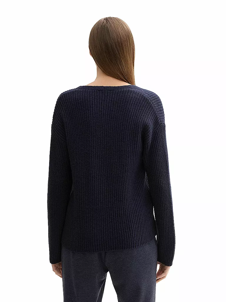 TOM TAILOR | Pullover | dunkelblau