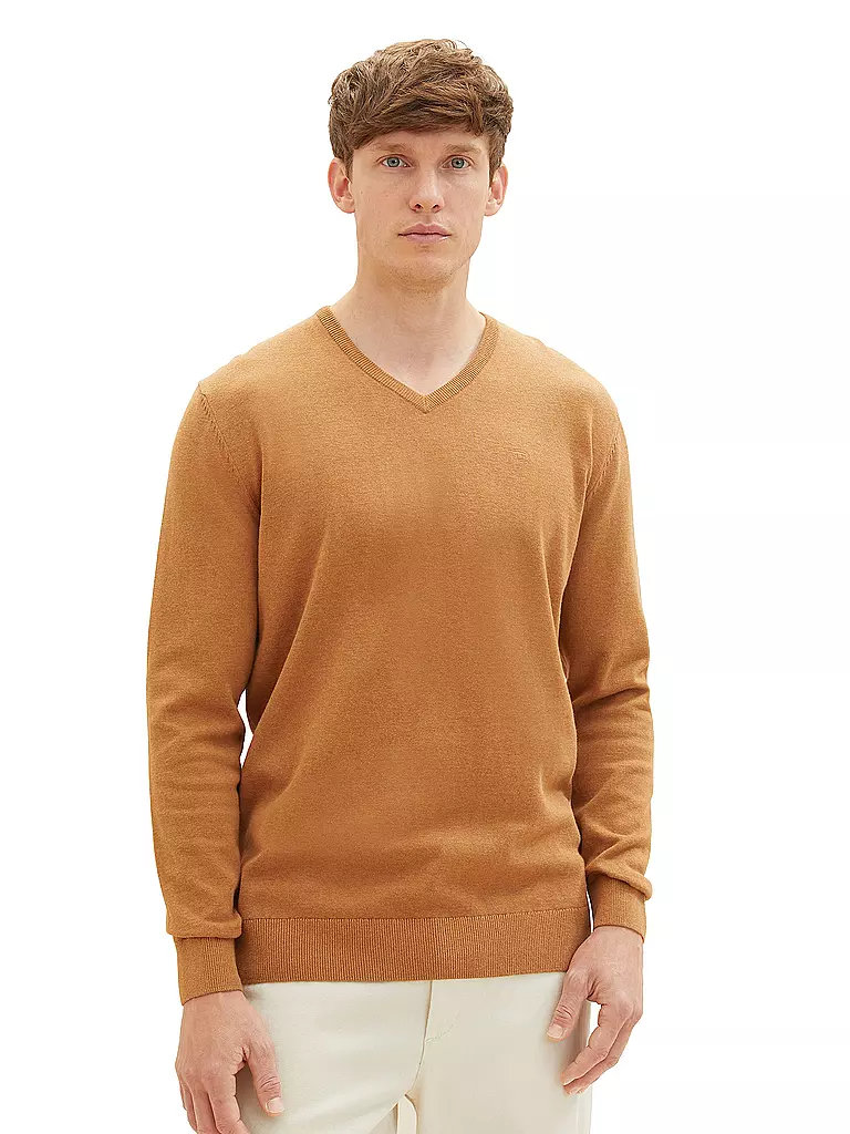 TOM TAILOR | Pullover | camel