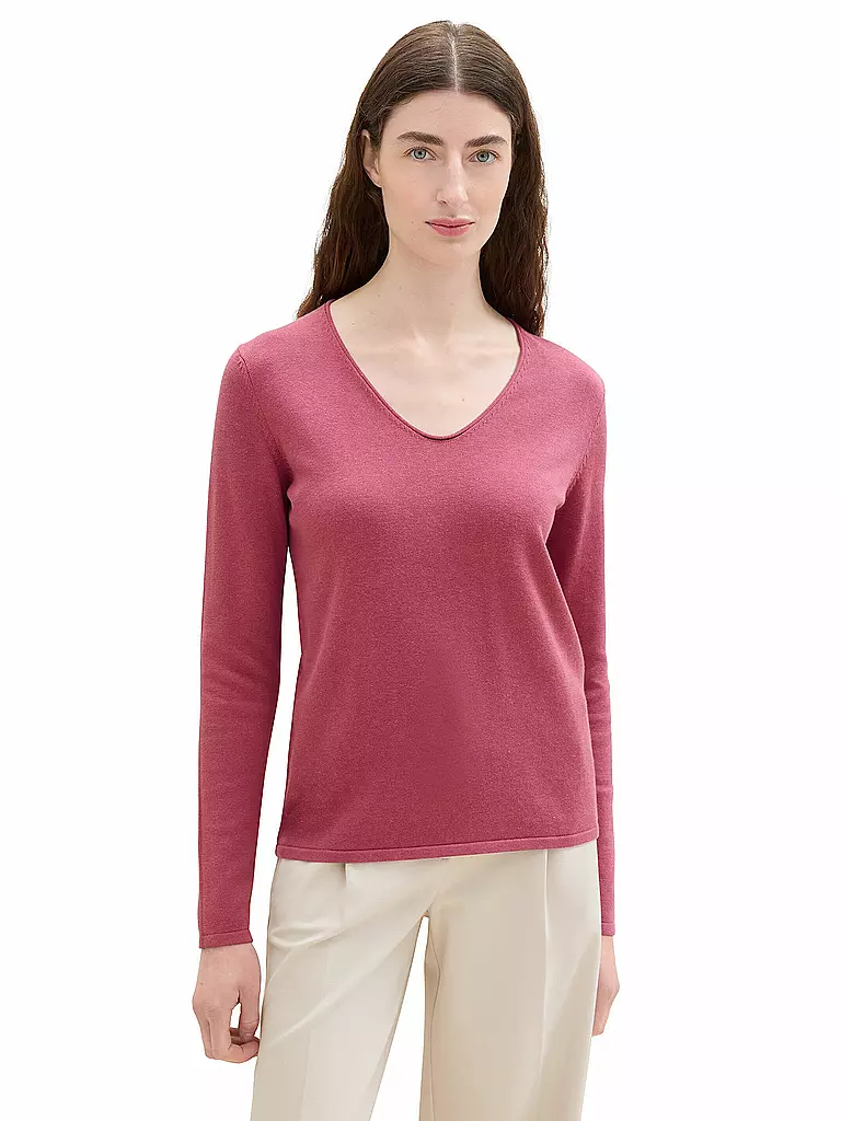 TOM TAILOR | Pullover | pink