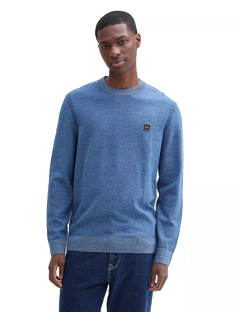 TOM TAILOR | Pullover | dunkelblau